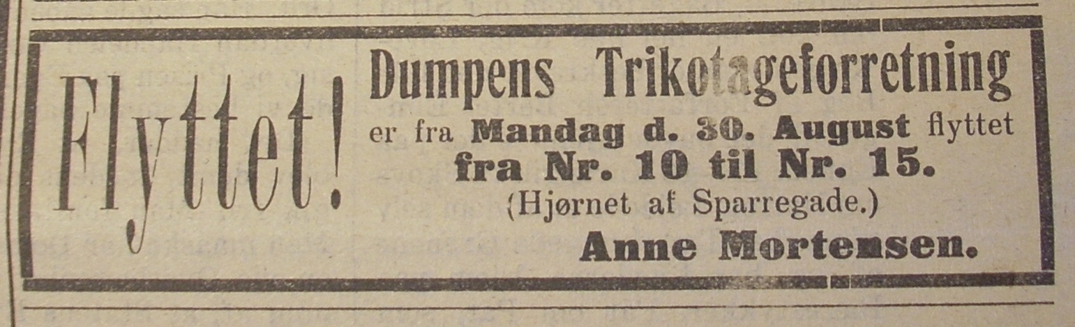 Annonce Flyttet til Dumpen 15