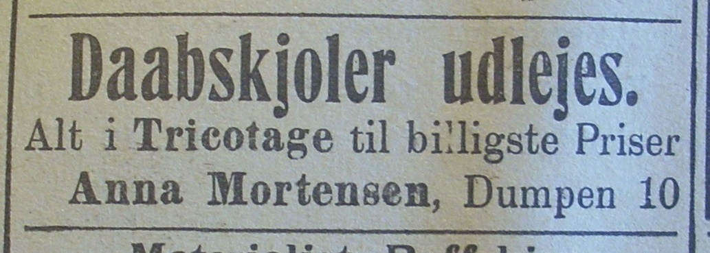 Daabskjoler udlejes